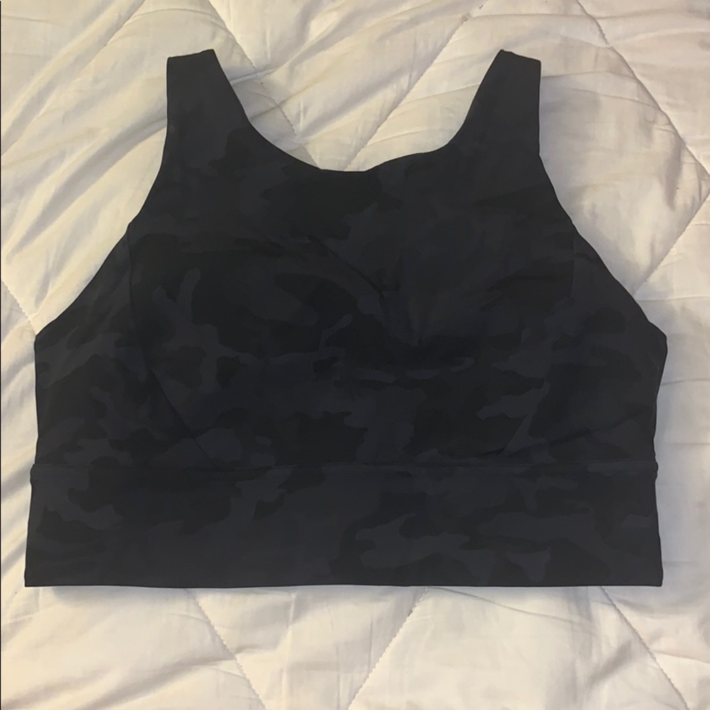 Lululemon Stronger As One Long Line Bra CAMO